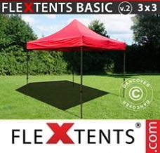 Canopy 3x3 m Red